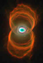 "Hourglass" nebula